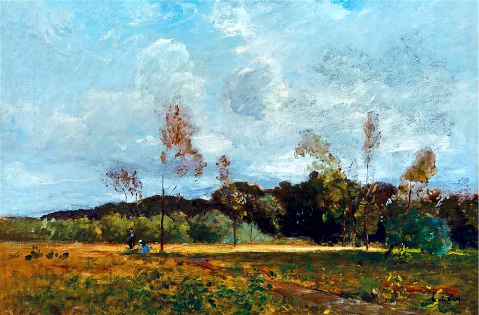 Paál László - 1871 (körül) - Tájkép