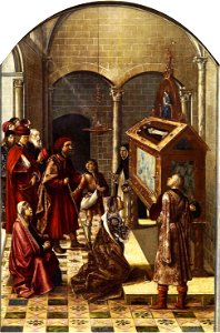 Pedro Berruguete - The Tomb of Saint Peter Martyr - WGA2091