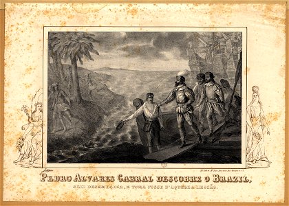 Pedro Alvares Cabral descobre o Brasil