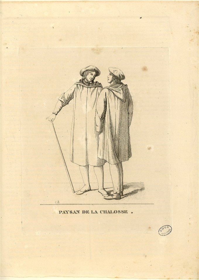 Paysan de la Chalosse - Fonds Ancely - B315556101 A PELERIN 148