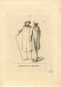 Paysan de la Chalosse - Fonds Ancely - B315556101 A PELERIN 148