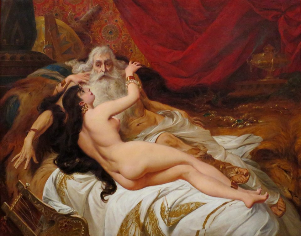 Pedro AMérico 1879 Davi e Abisag
