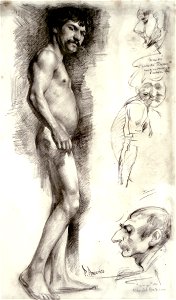 Pedro Américo - Figura Masculina em Pé 2