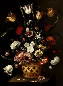 Pedro de Camprobin (attr) Frühlingsblumen