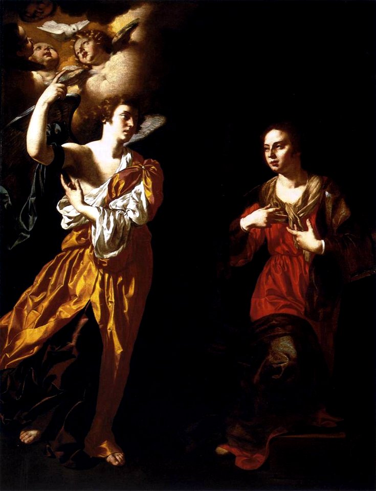 PD Finoglia Anunciación 1630 MFA Budapest