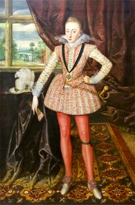 Robert Peake the Elder - Portrait of Henry, Prince of Wales (c.1610). Free illustration for personal and commercial use.