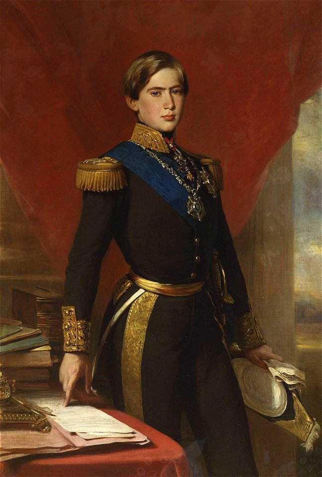 Pedro V, King of Portugal - Winterhalter 1854