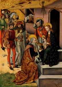 Pedro Berruguete - Adoração dos Magos, c. 1473-75