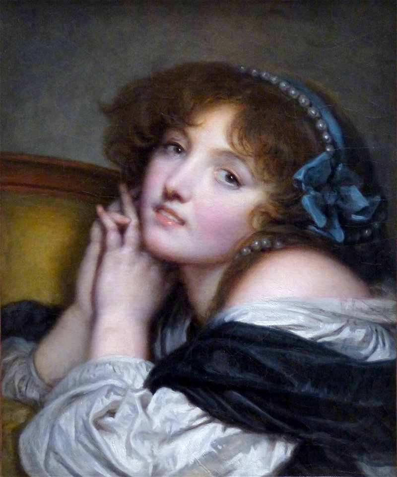 PeinturesMuséeFabre164 Greuze jeune fille mains jointes