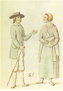 Peasant-and-a-woman-from-Bīriņi-near-Krimulda-in-summer-clothes-by-Brotze