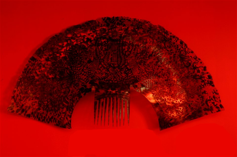 Peinetón de carey - Anónimo