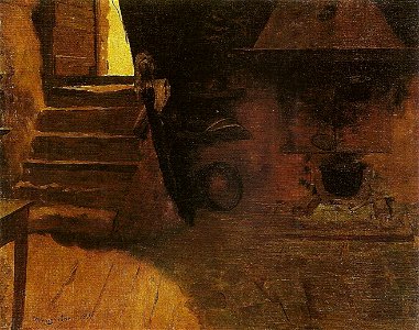Pedro Weingärtner - Cozinha, 1890