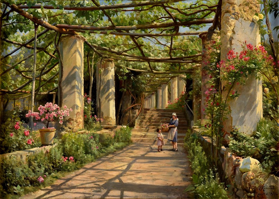 Peder Mønsted Villa Rufolo