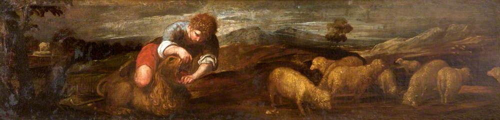 Pedro Orrente (1580-1645) - The Boy David and the Lion - 1257138 - National Trust