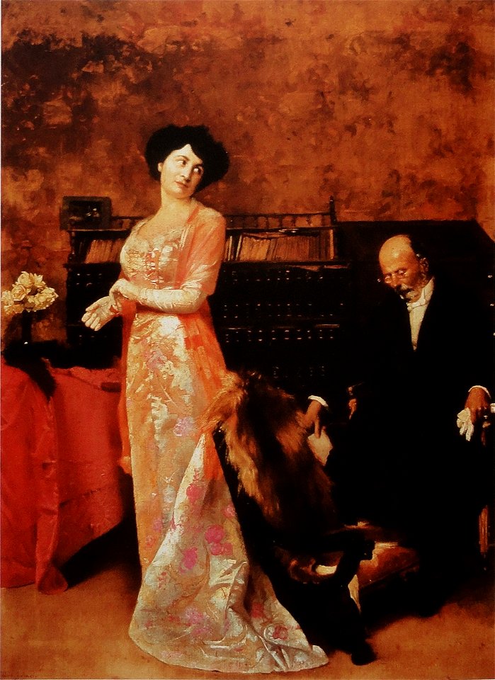 Pedro Weingärtner - Casamento de conveniência - 1909