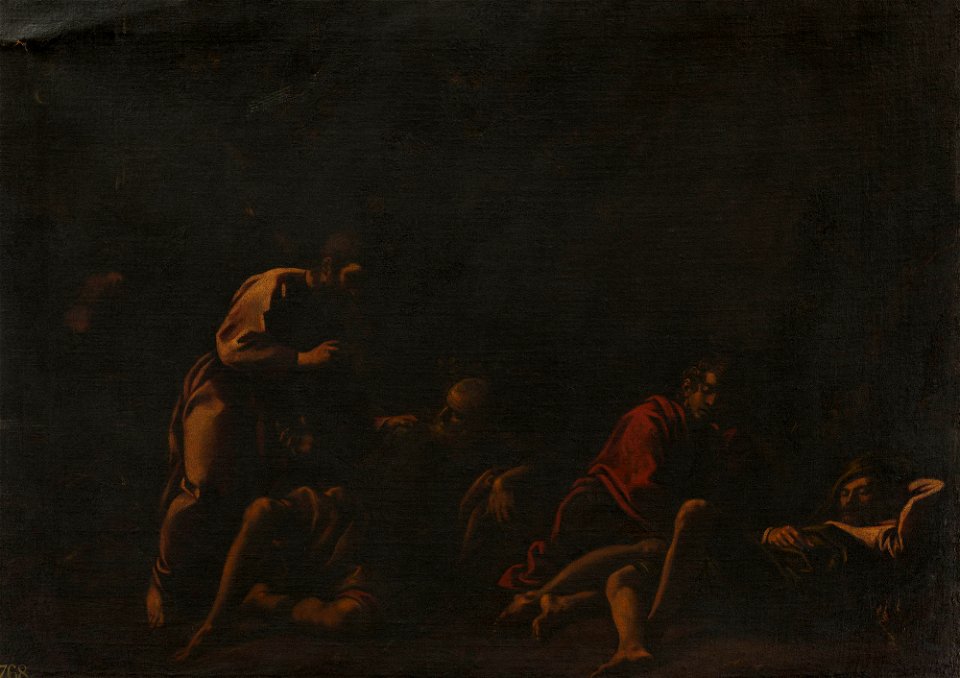 Pedro Orrente (Murcia 1580-Valencia 1645) - The Agony in the Garden - RCIN 402546 - Royal Collection