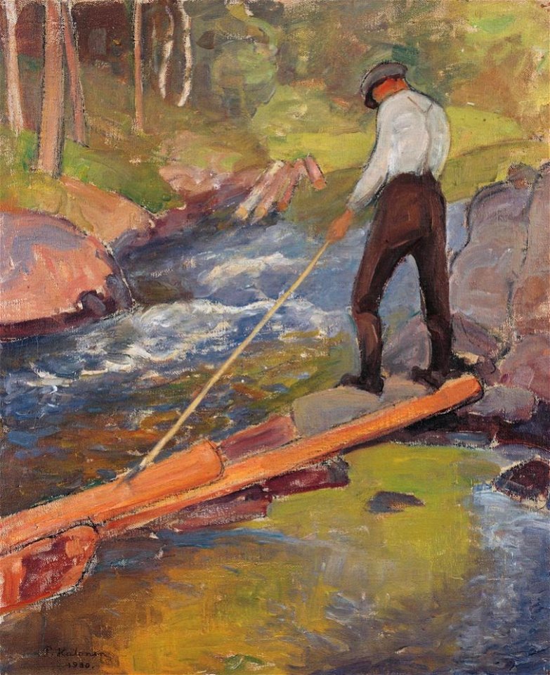 Pekka Halonen - Log Driver