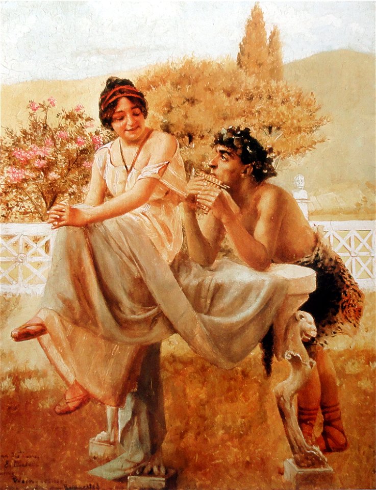 Pedro Weingärtner - Idílio - 1908
