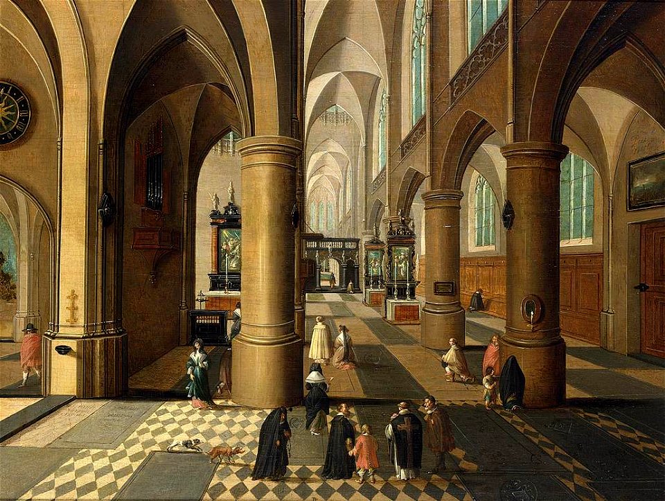 Peeter Neeffs (I) - Church Interior - WGA16475