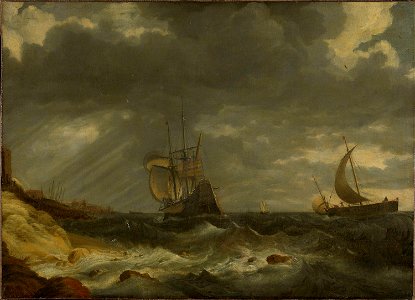 Bonaventura Peeters (I) - The Entrance of a Harbour - NG.M.00123 - National Museum of Art, Architecture and Design