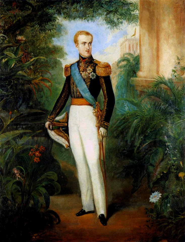 Pedro II of Brazil by Rugendas 1846