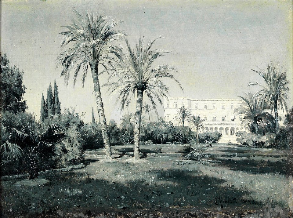 Peder Mønsted Athens Royal Palace 1893