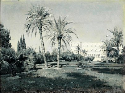 Peder Mønsted Athens Royal Palace 1893