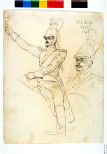 Pedro Américo - Capacetes - Estudo, Acervo do Museu Paulista da USP