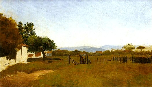 Pedro Weingärtner - Paisagem, 1918