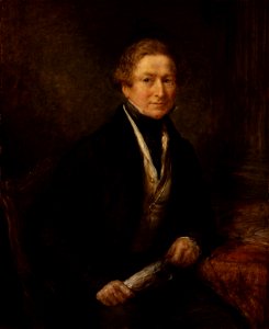 Sir Robert Peel, 2nd Bt by John Linnell