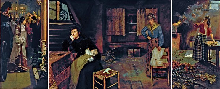 Pedro Weingärtner - A Fazedora de Anjos - 1908