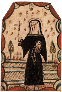 Pedro Antonio Fresquis - Saint Rita of Cascia (Santa Rita de Cascia) - BF1013 - Barnes Foundation