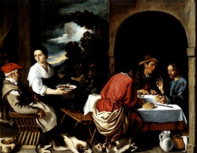 Pedro de Orrente - The Supper at Emmaus - WGA16699