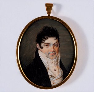 Pehr Lindhberg - Porträtt av en man - NMB 2749 - Nationalmuseum