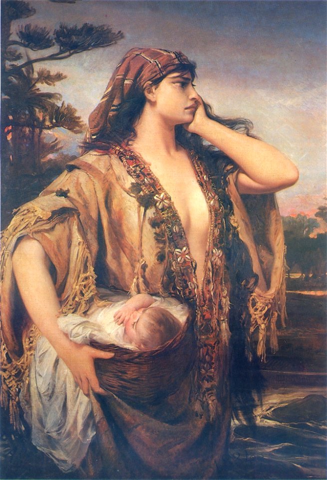 Pedro Américo - Misés e Jocabed - 1884