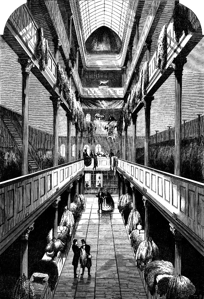 Pelzniederlage von Heinrich Lomer in Leipzig 1862