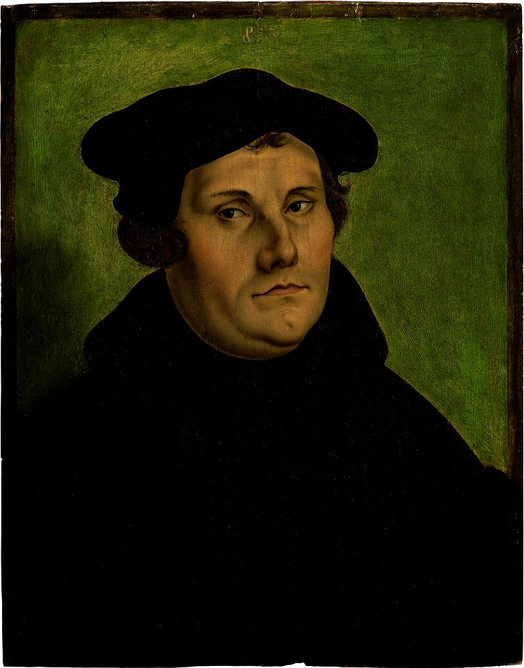 Georg Pencz - Bildnis Martin Luther (1533)