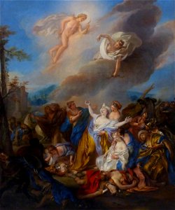 PeinturesMuséeFabre137 J. F. de Troy Apollon & Diane1708