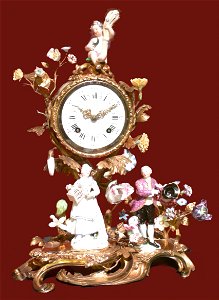 Pendule Paris c 1765 rem