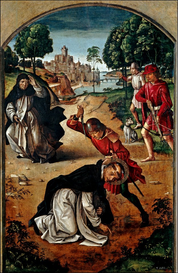 Pedro Berruguete - The Death of Saint Peter Martyr - WGA2092