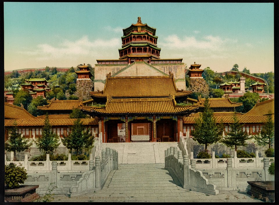 Peking. Summerpalace, Mainbuildings LCCN2017658053