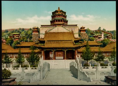 Peking. Summerpalace, Mainbuildings LCCN2017658053