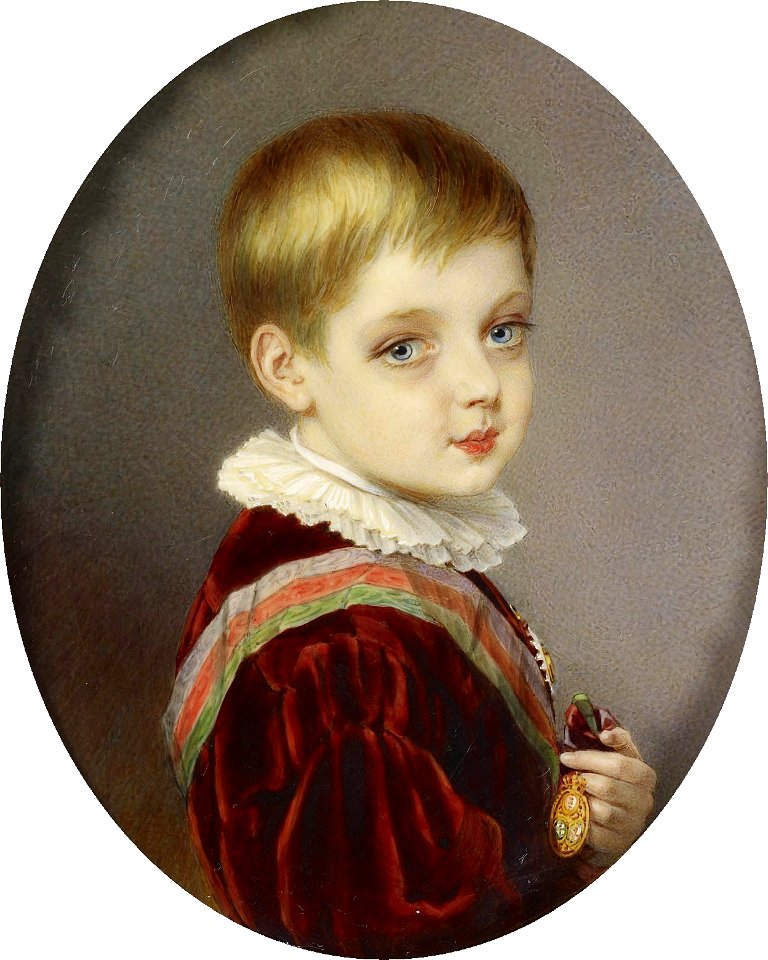 Pedro V of Portugal, when Duke of Braganza (1843)