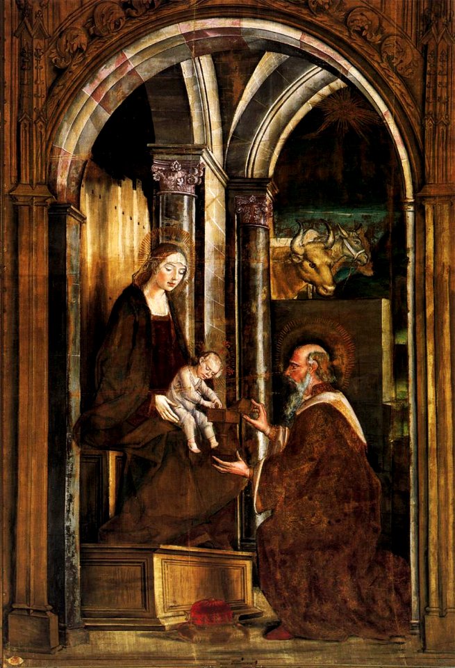Pedro Berruguete - Adoration of the Magi - WGA2077
