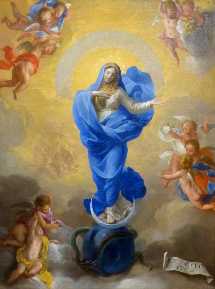 PeinturesMuséeFabre139 Rivalz Immaculée