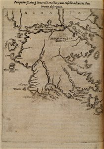 Peloponnesus Morea - Cootwijck Johannes Van - 1619