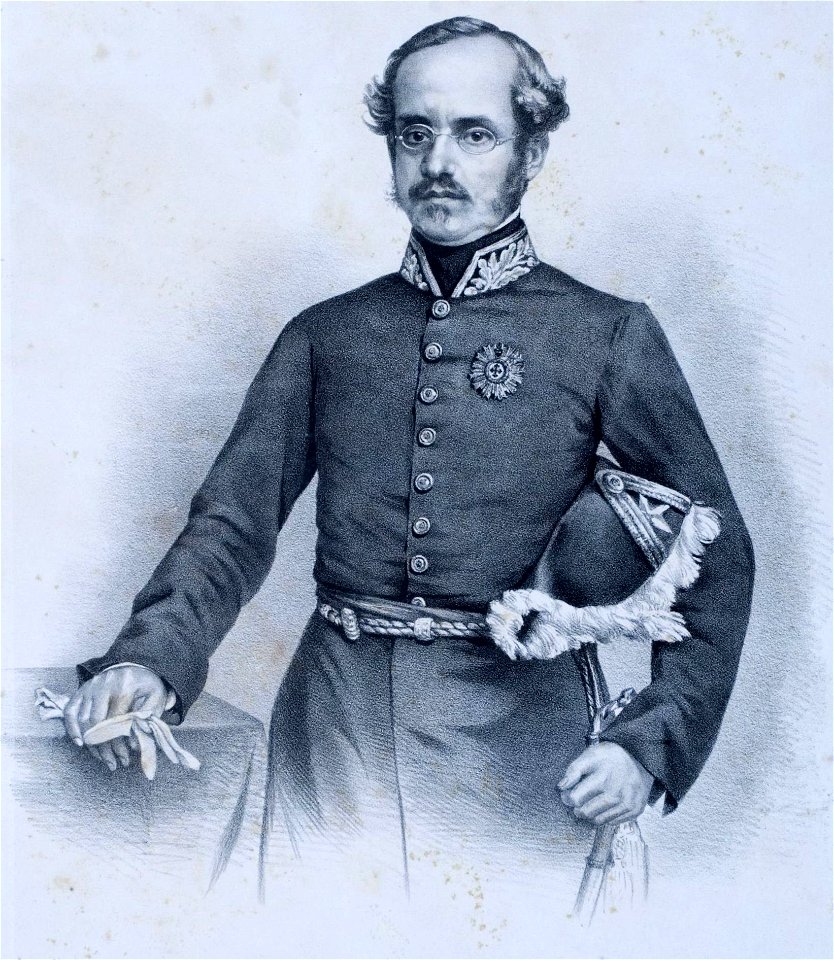 Pedro d'Alcantara Bellegarde - Litografia (cropped)