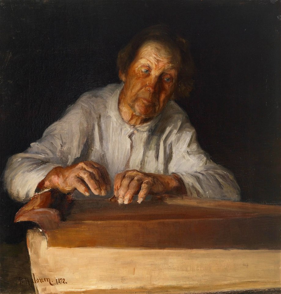 Pekka Halonen - The Kantele Player