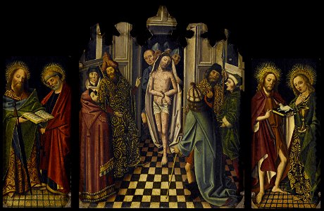 Pedro Sánchez I Triptych formerly in the Met Museum of Art