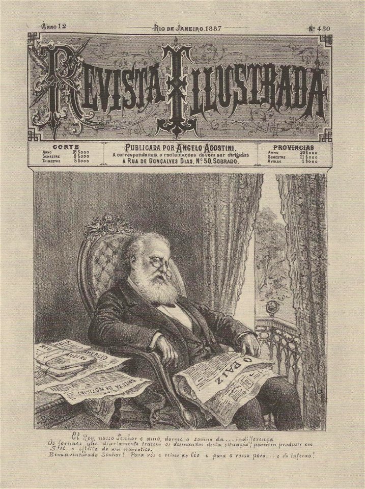 Pedro II angelo agostini